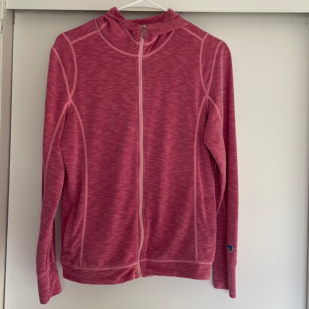 Kühl pink full zip athletic jacket size small